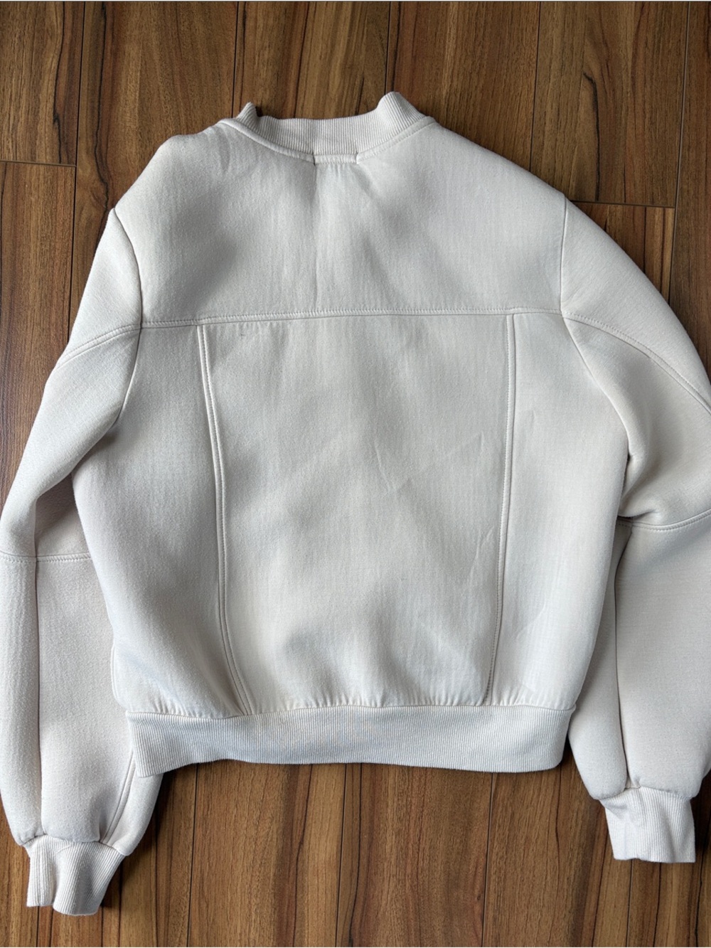 Dynamite women’s Cream Bomber Jacket - Picture 7 of 7